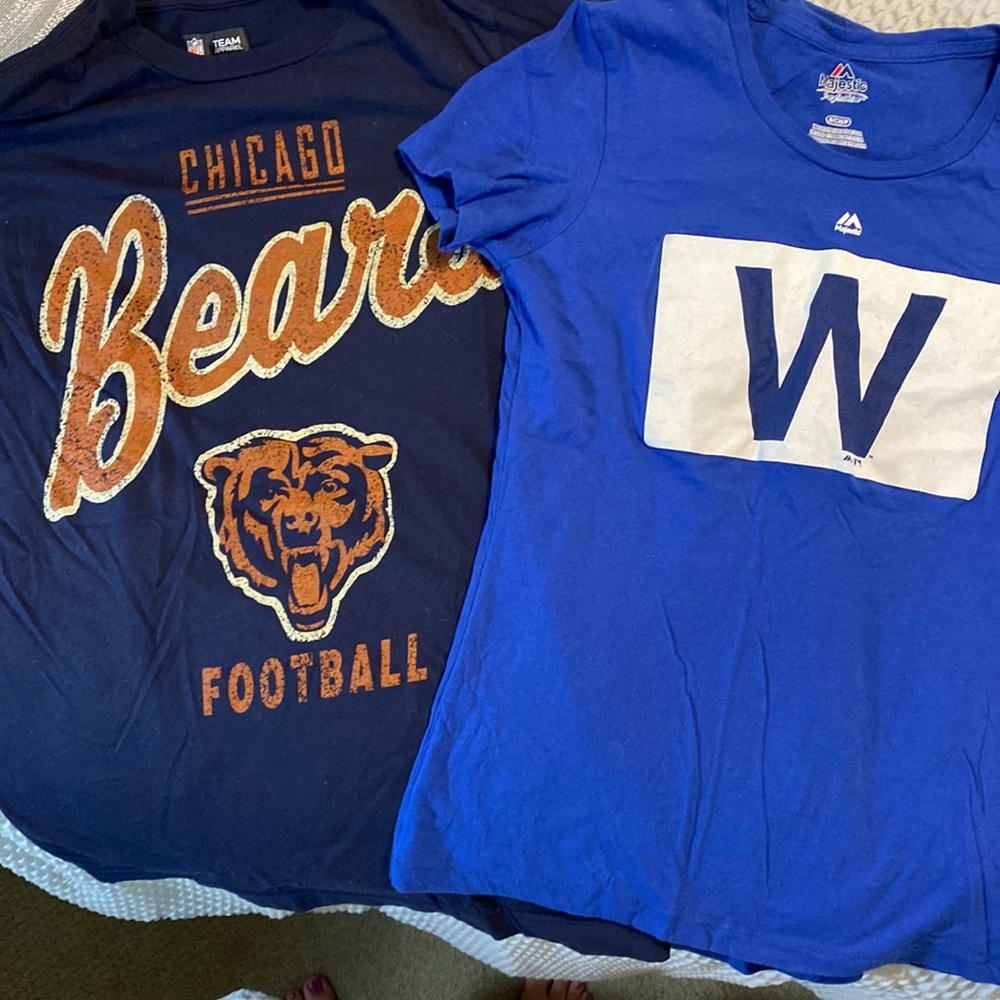 Lot of 3 Chicago sports teams women’s tshirts